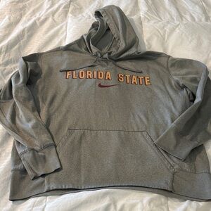 Nike 2xl Gray Florida State Men's hoodie